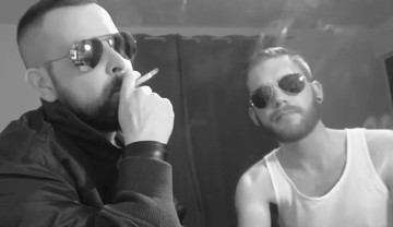 German proll smoke kissing