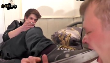 Germany master sneaker spitting party boys